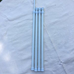 4 TENSION RODS